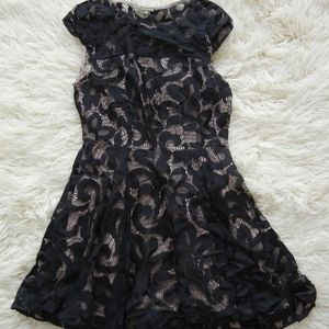 Black Lace Fit and Flare